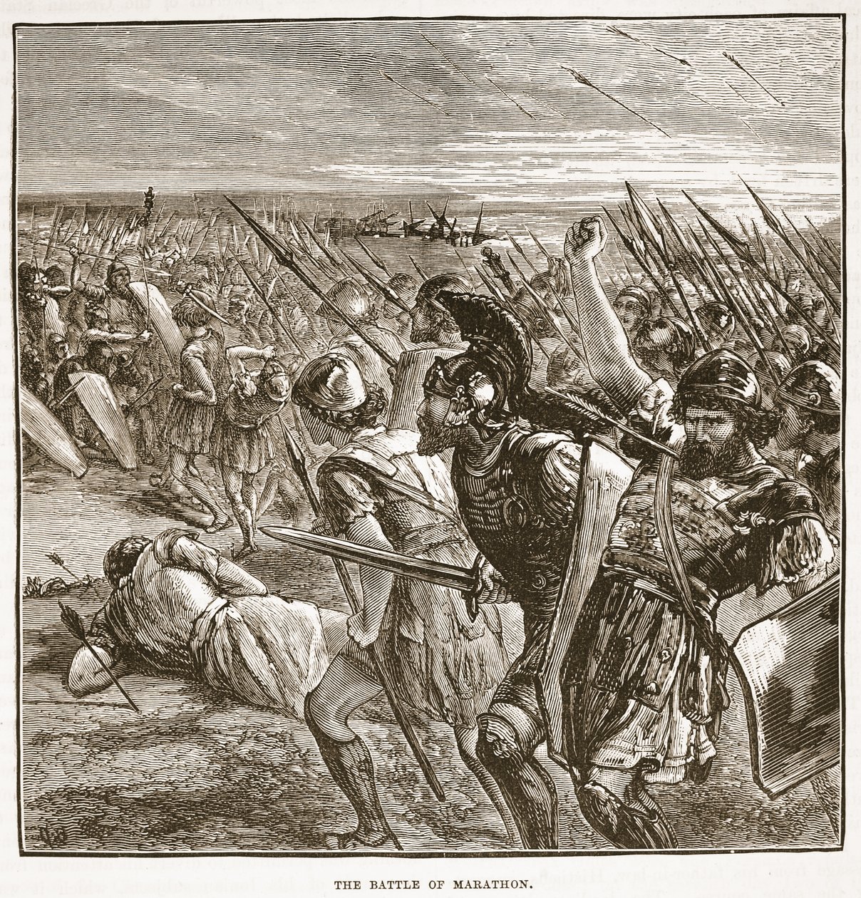 La bataille de Marathon - English School