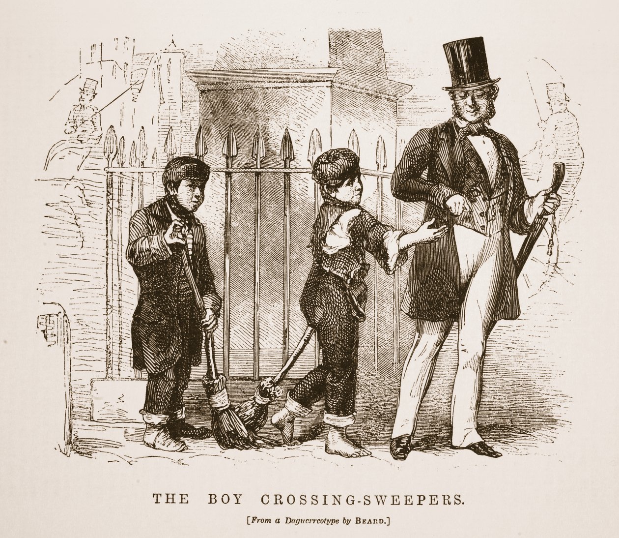 Les jeunes balayeurs de rue, d