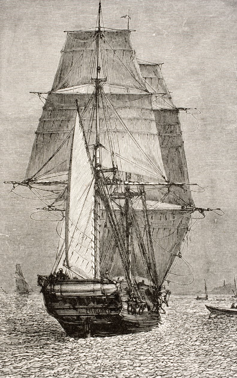 La Brigantine HMS Beagle, de 