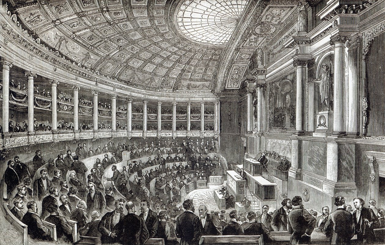La Chambre des Députés, Paris, de 