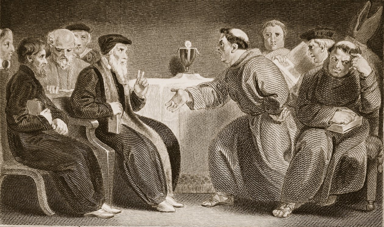 La Convocation à Oxford, illustration de L