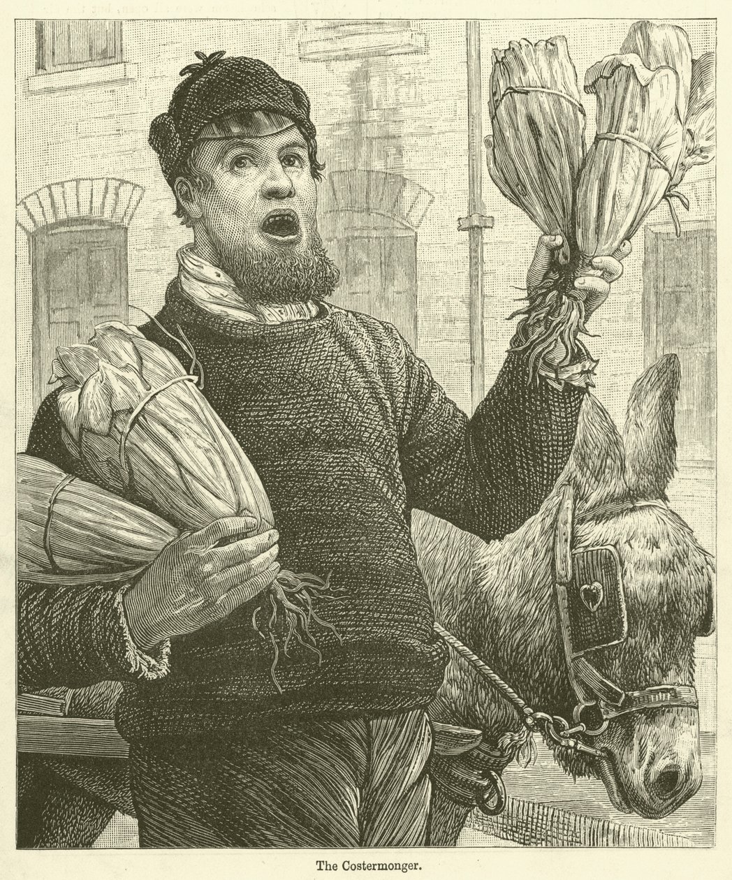 Le marchand de vin (gravure) - English School