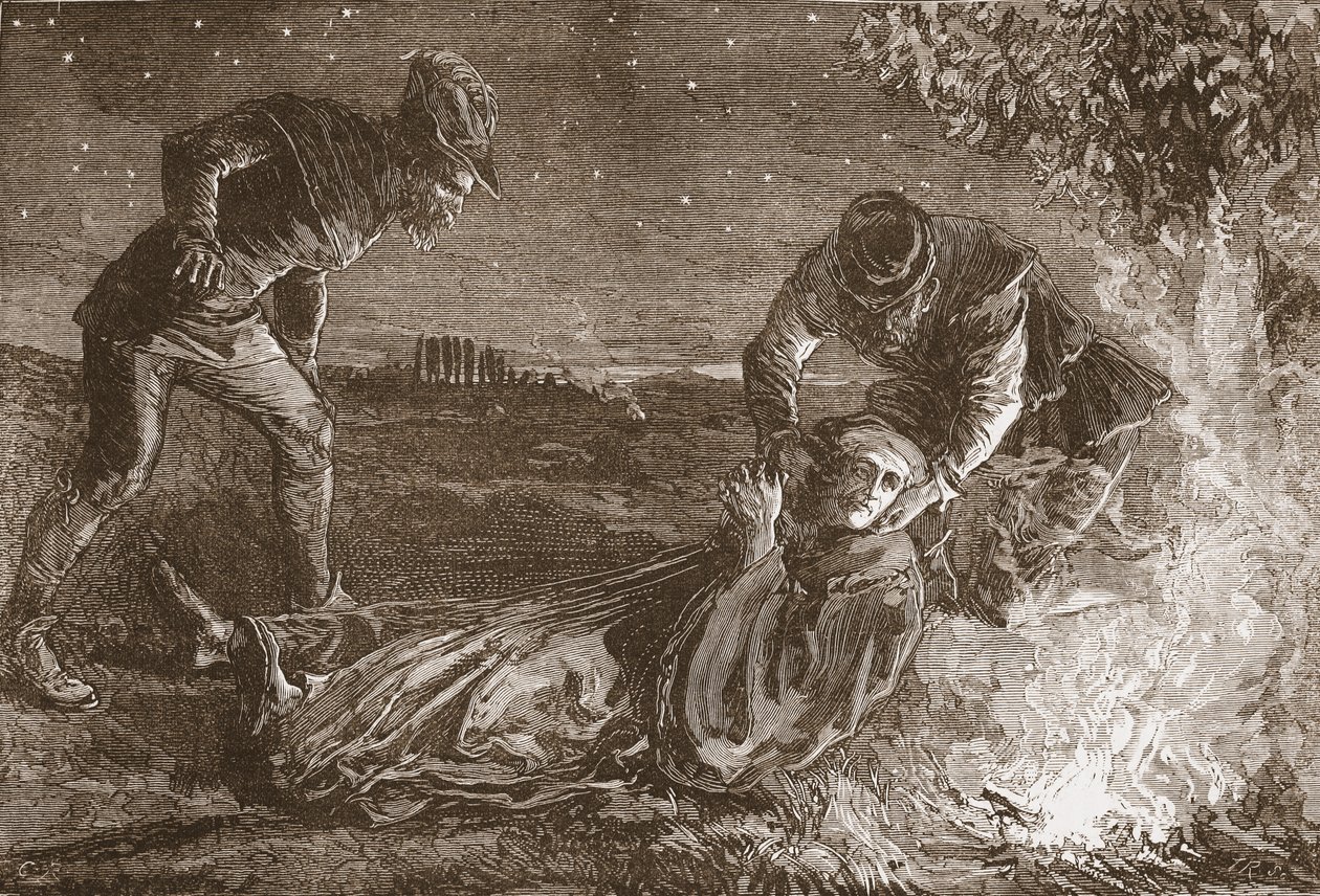 La Mort de Zwingle, illustration de 