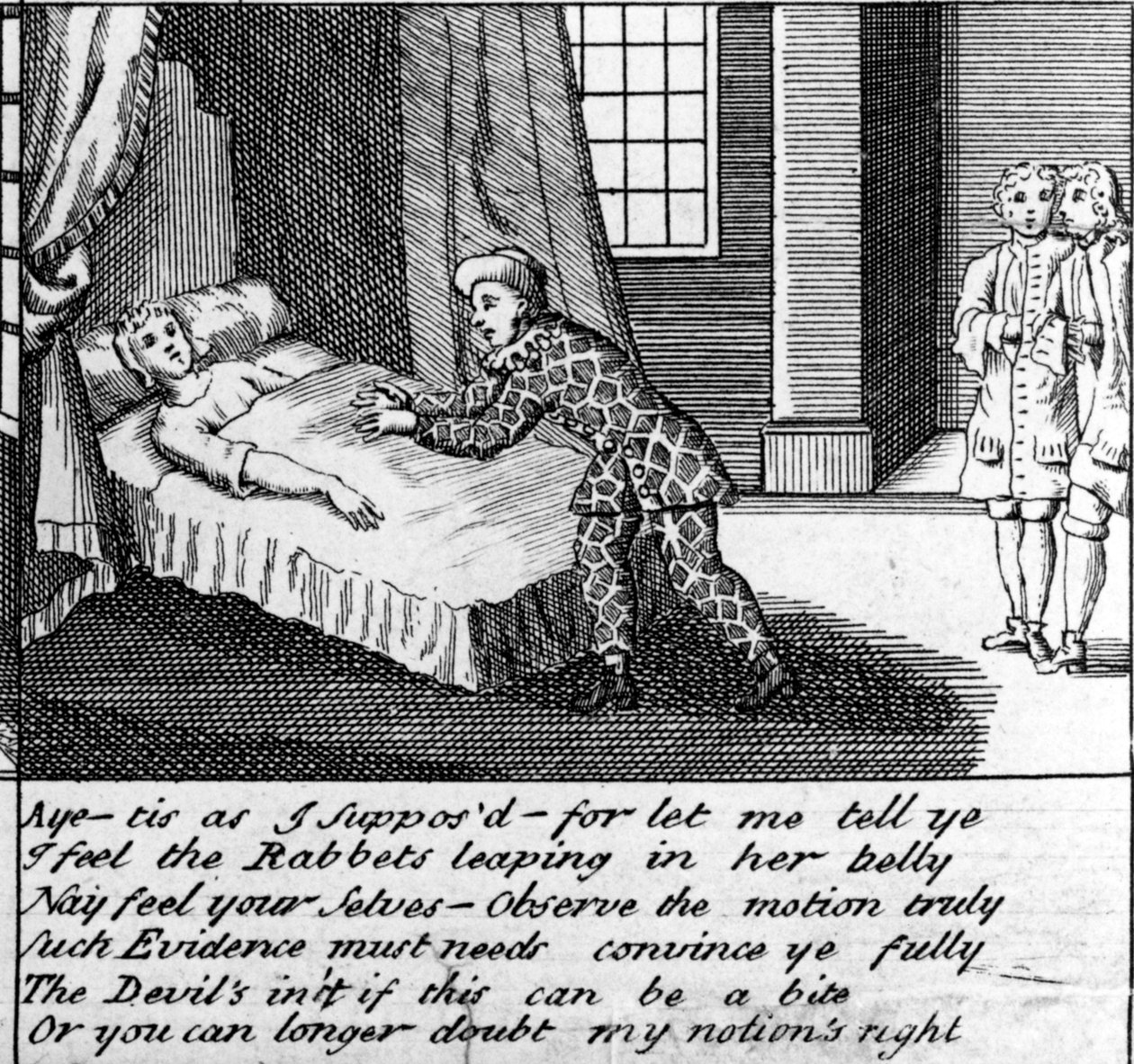 Le docteur en travail, ou le nouveau Whim Wham de Guildford, c.1726 - English School