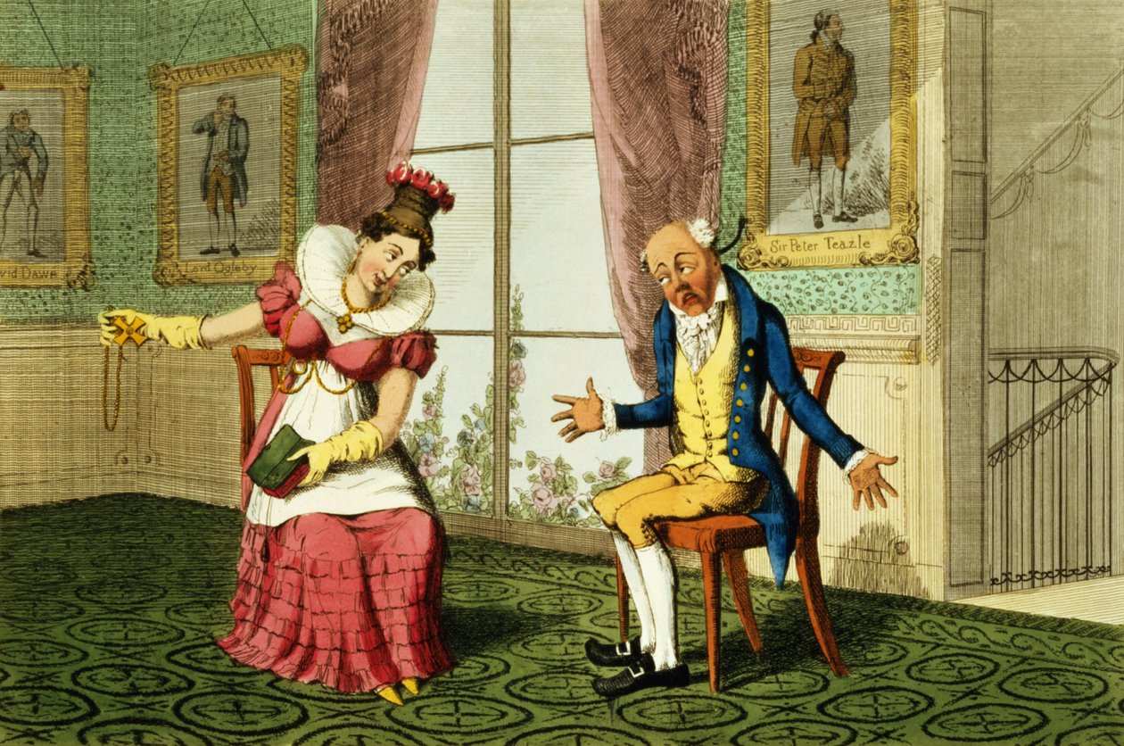 L'Expostulation, pub. par G. Humphrey, 1821
