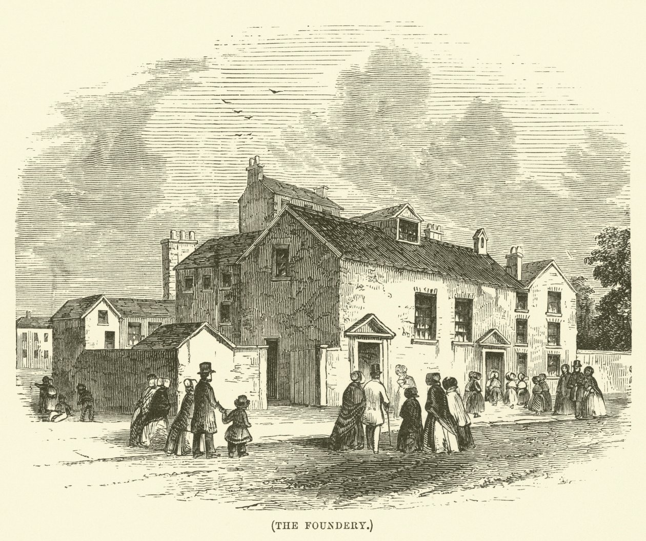 La Fonderie (gravure) - English School
