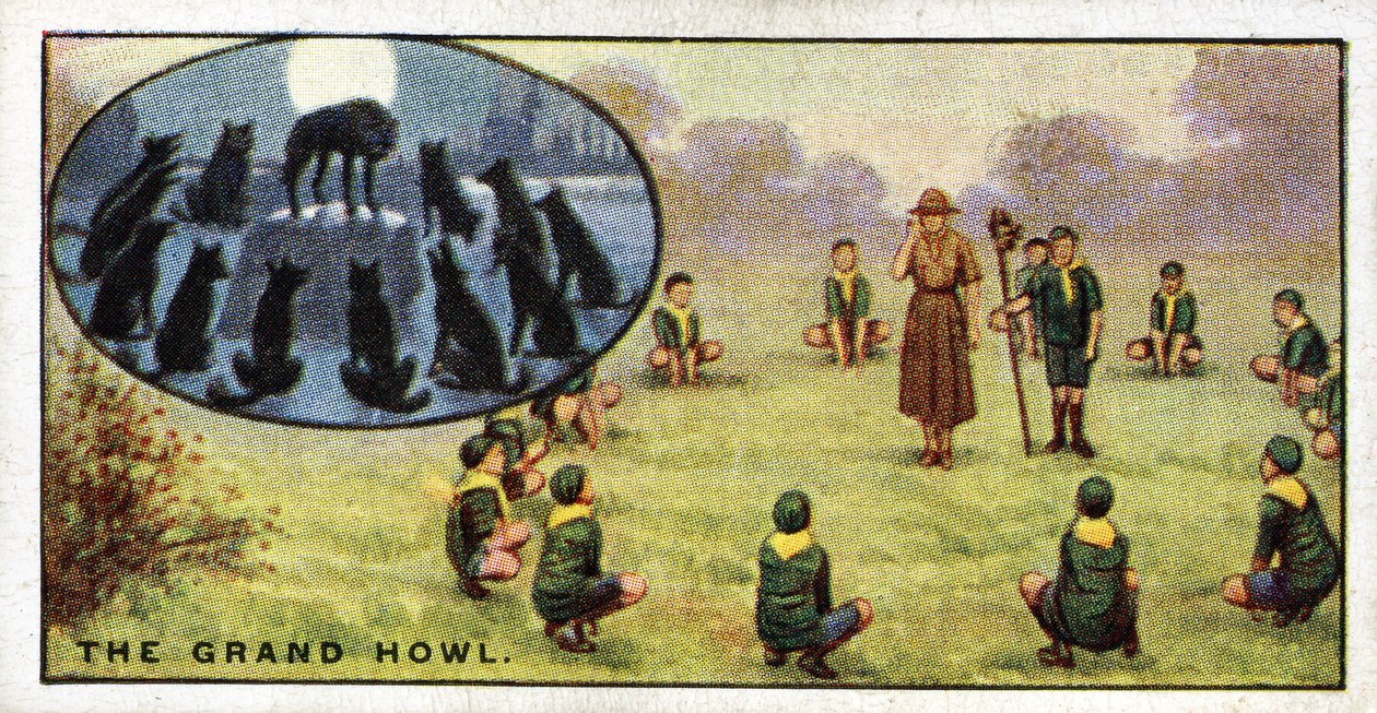 Le grand hurlement, 1929 - English School