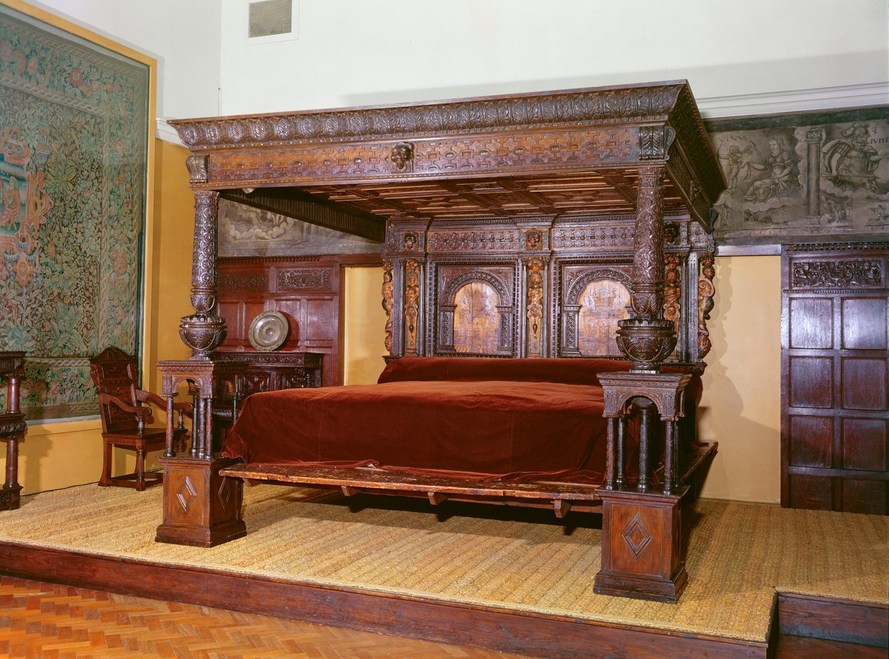 Le Grand Lit de Ware, vers 1590 - English School