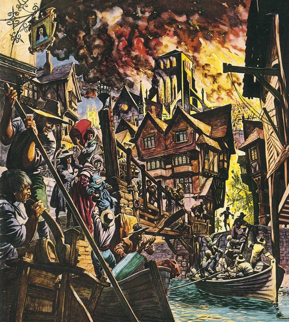 Le grand incendie de Londres - English School