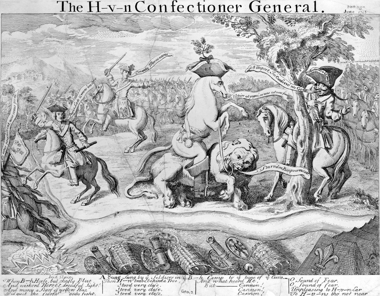 Le Confiseur Général H- V- N, c.1743 - English School