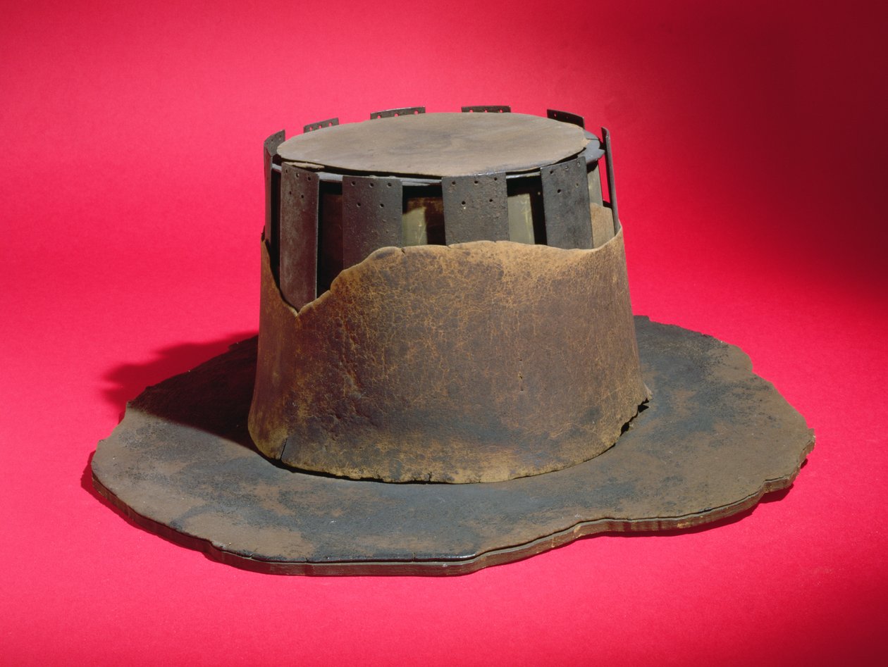 Le chapeau du juge John Bradshaw, XVIIe siècle - English School