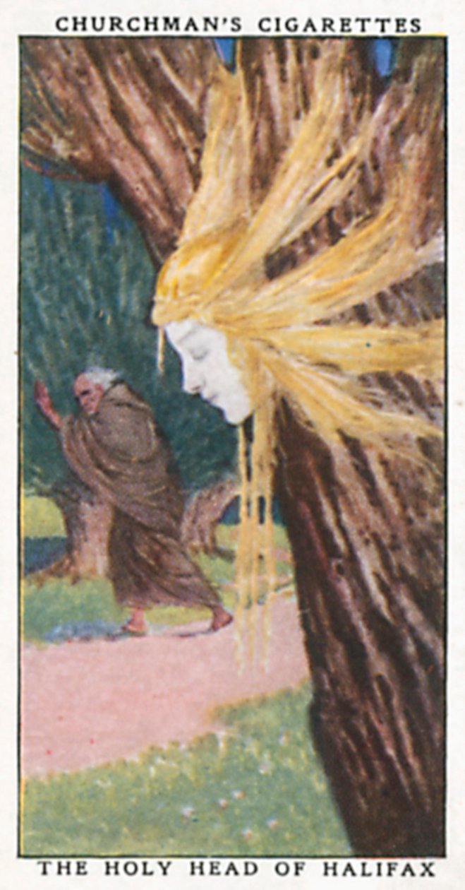 La Sainte Tête de Halifax (lithographie couleur) - English School