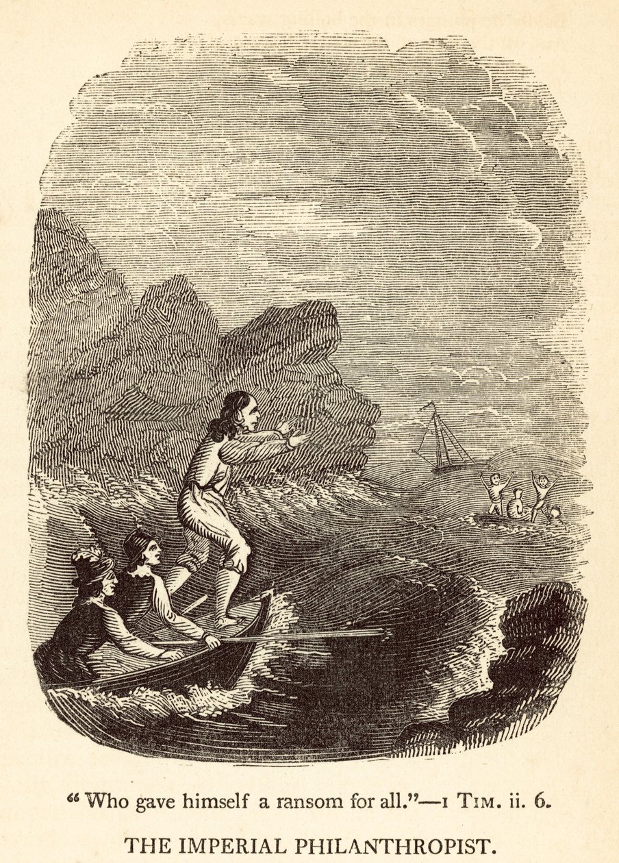 Le philanthrope impérial (gravure) - English School