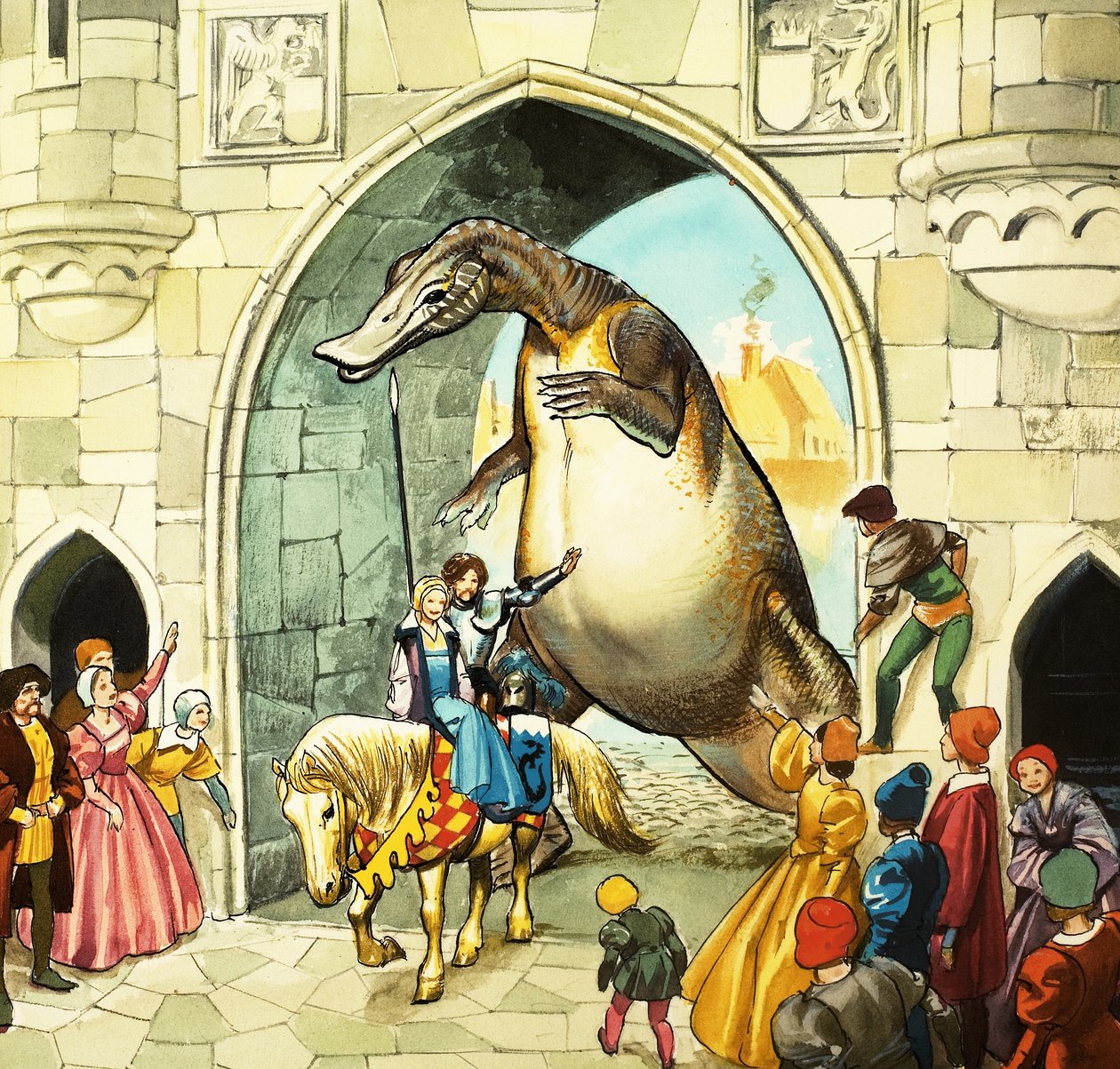 La dame et le dragon - English School