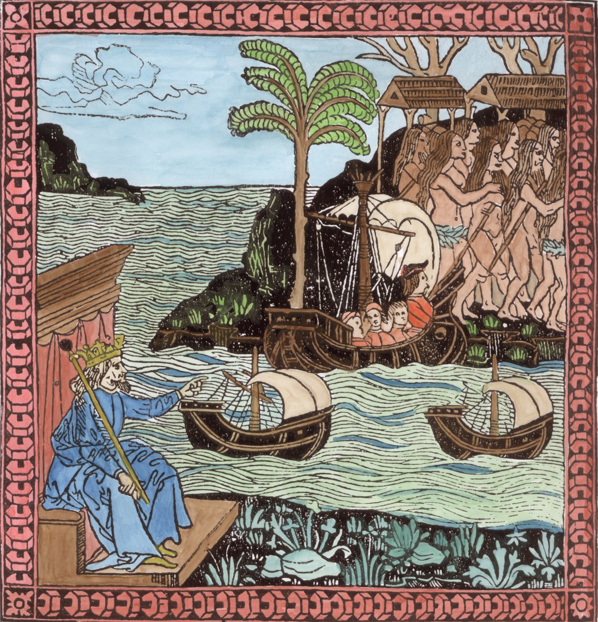 Le débarquement de Colomb, du Vol II de 