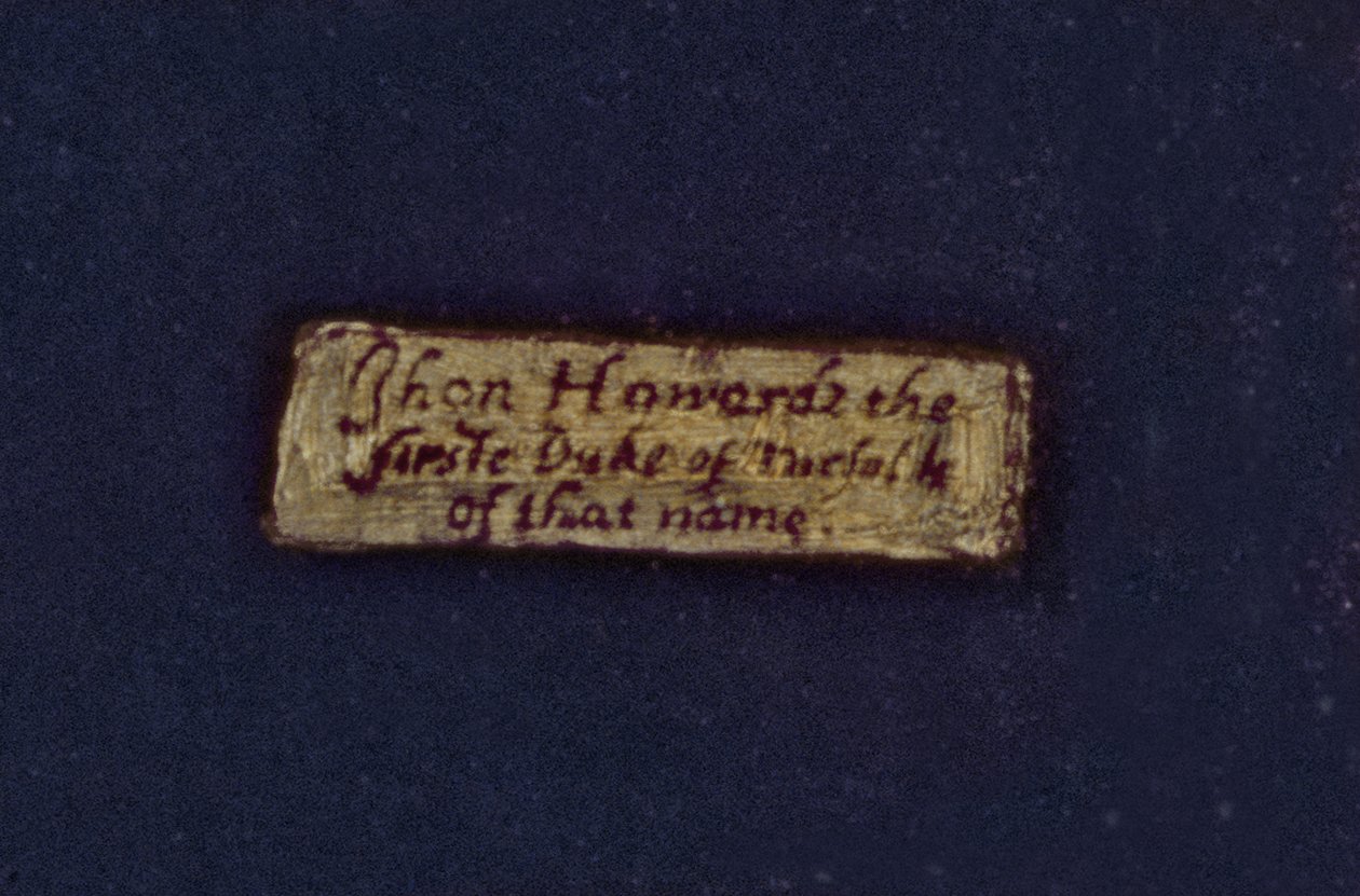 Le Cartellino de Lumley (détail) - English School