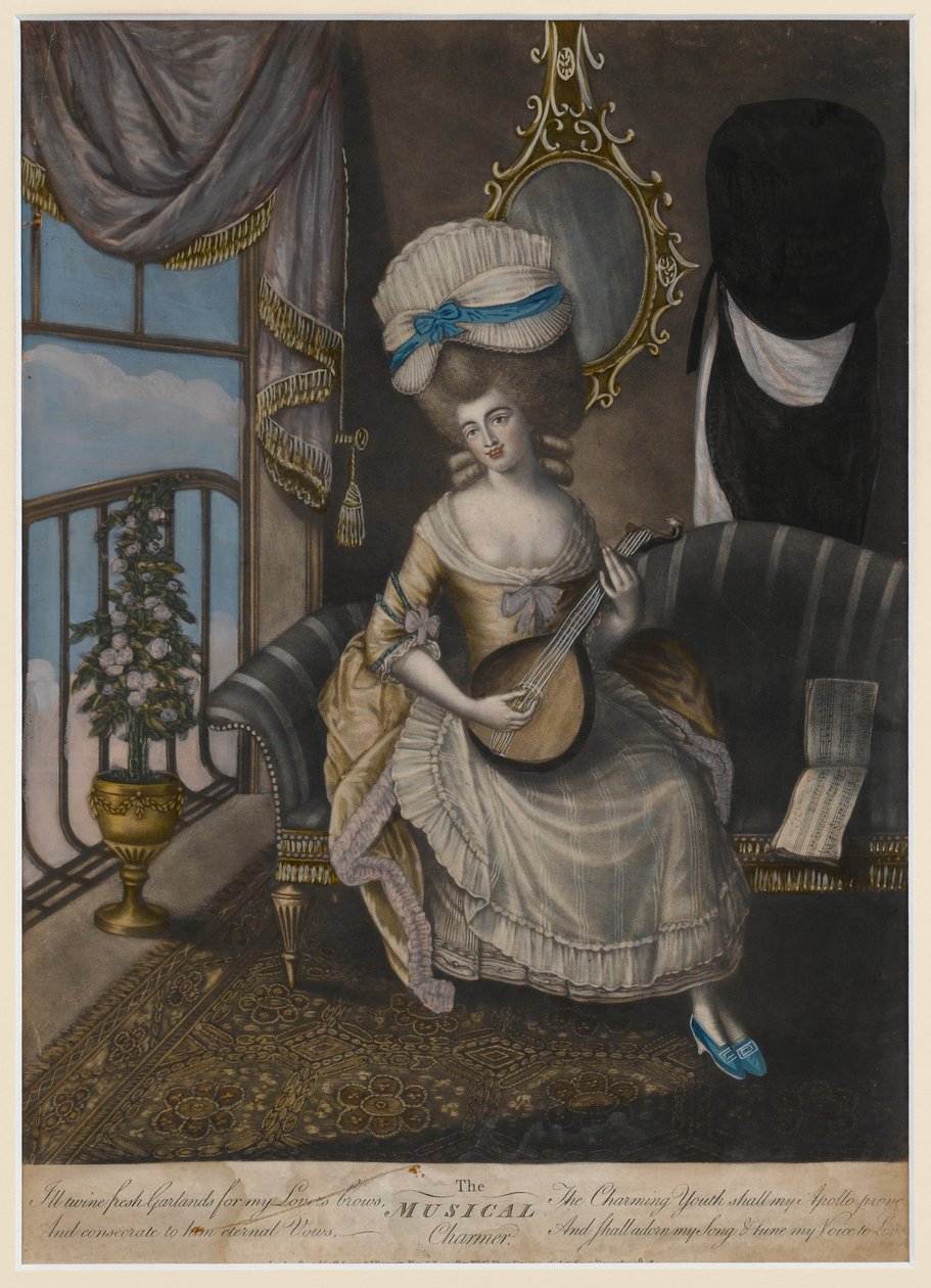 Le charmeur musical, 1780 - English School