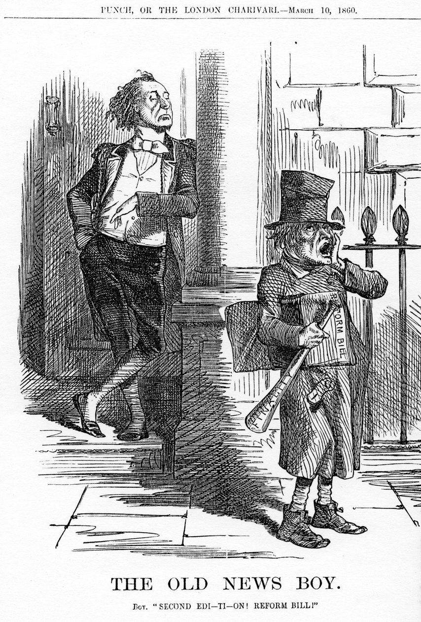 Le vieux garçon de nouvelles - English School