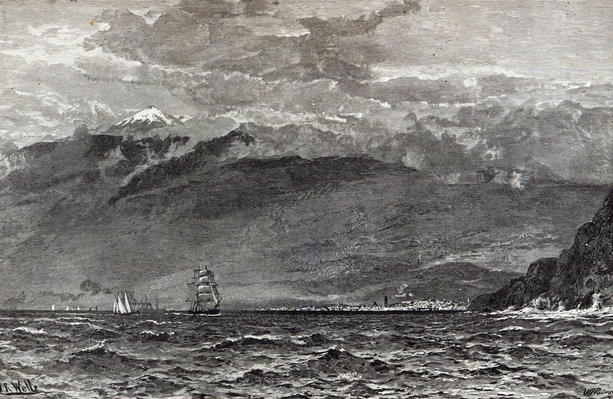 Le Pic de Ténériffe, Sante Cruz, de 