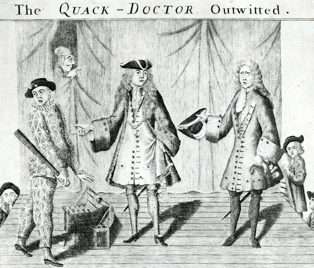 Le charlatan déjoué, publié par Sutton Nichols - English School