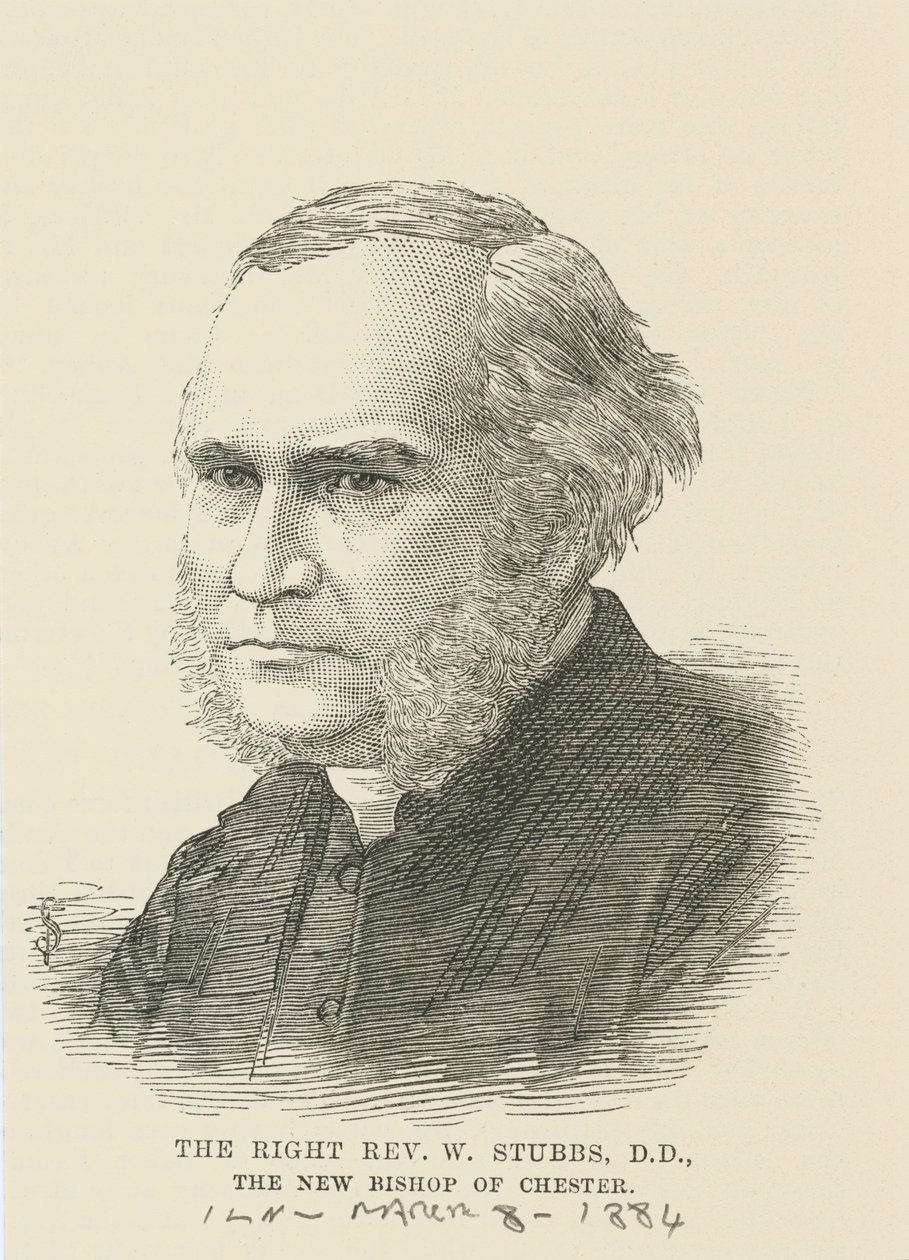 Le Très Révérend William Stubbs - English School
