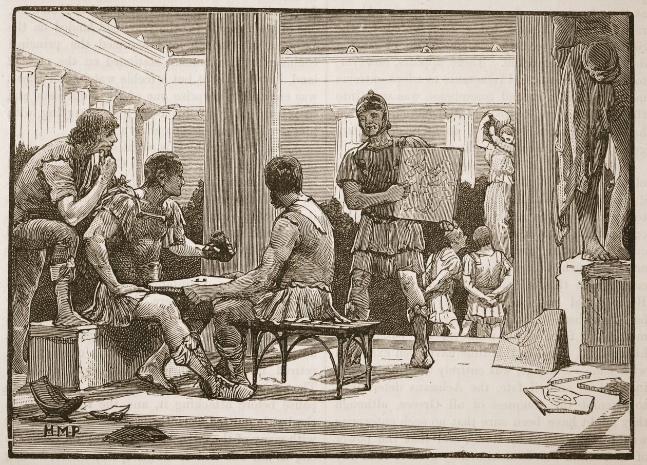 Les Romains à Corinthe - English School