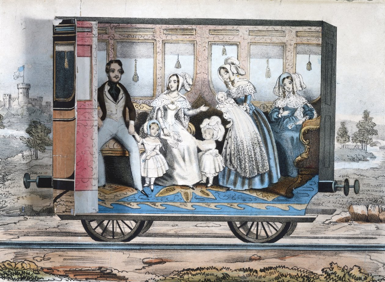 Le Wagon Royal, c.1848 - English School