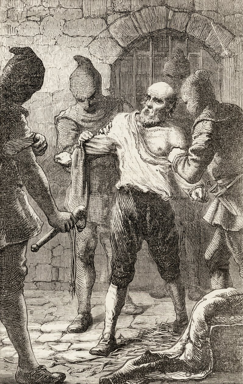 La flagellation de George Penn pendant l