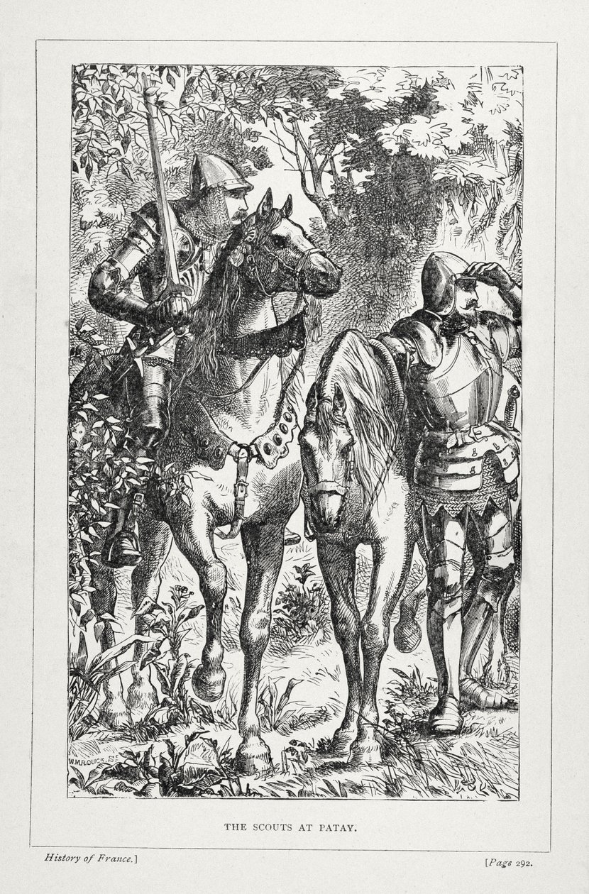 Les éclaireurs à Patay, de L