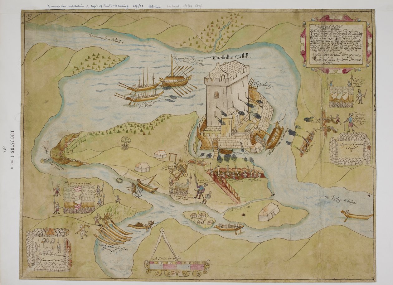Le siège du château d