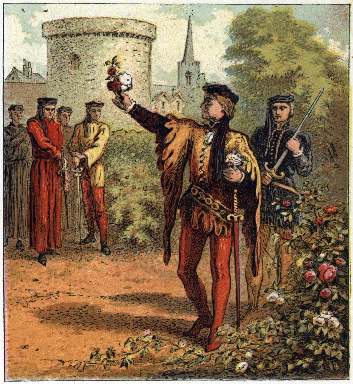 La guerre des Deux Roses (1455-1485) : le début du conflit. Un seigneur ...