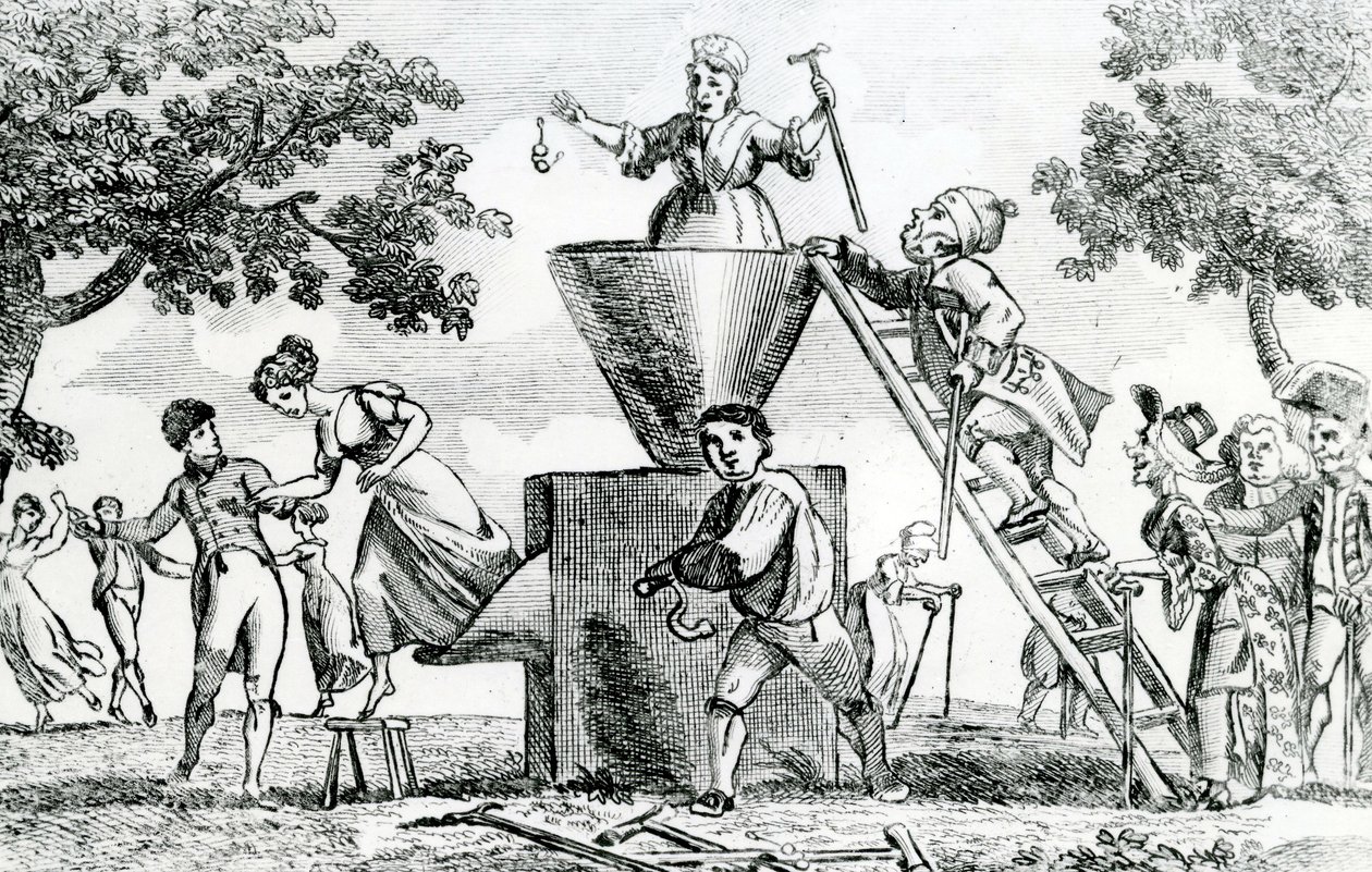 Le Moulin merveilleux, 1805 - English School