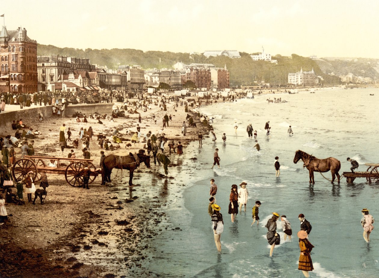 La plage, Douglas - English School