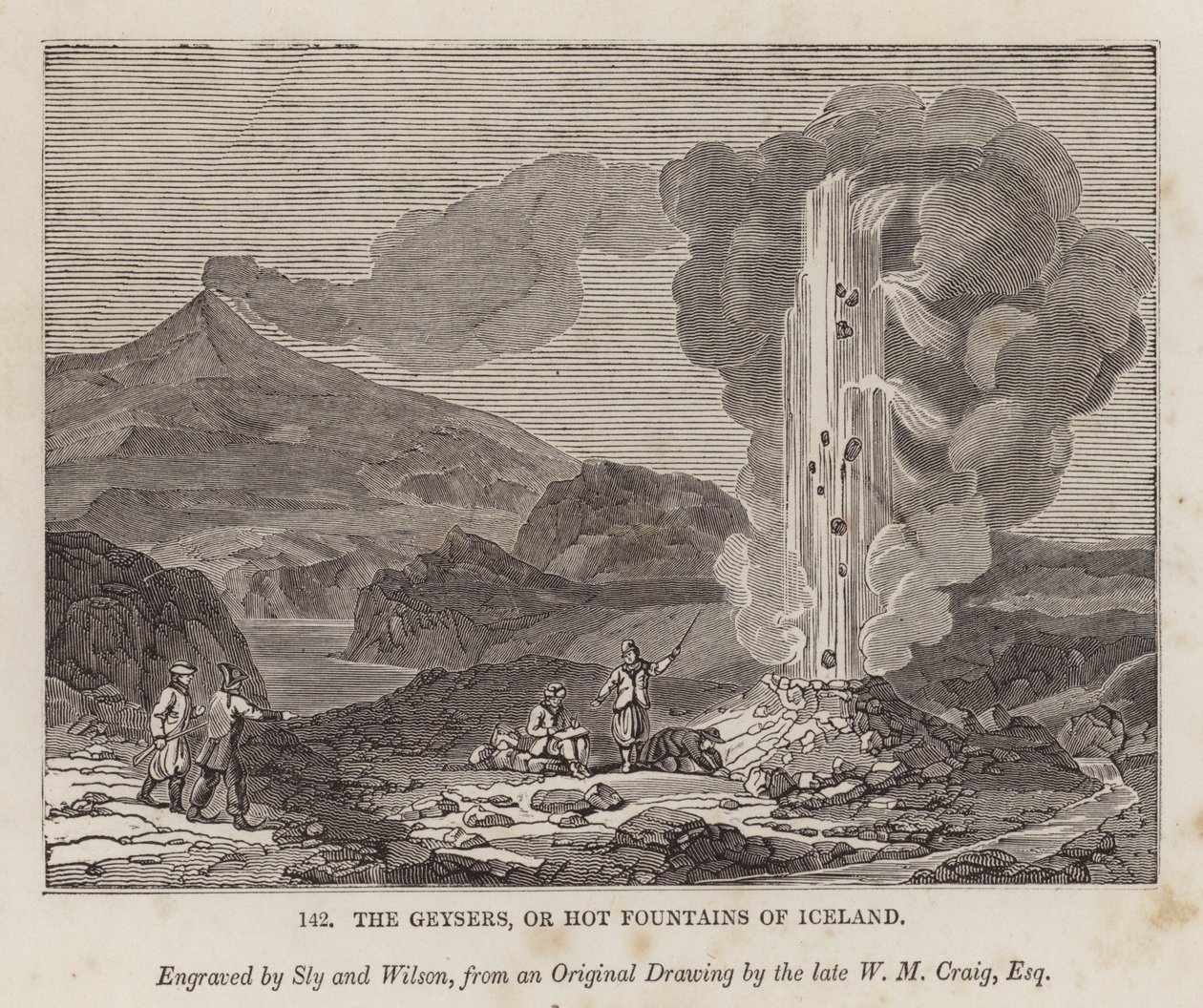 Les geysers, ou fontaines chaudes d