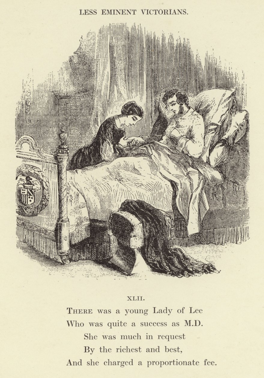 Il y avait une jeune femme de Lee (gravure) - English School