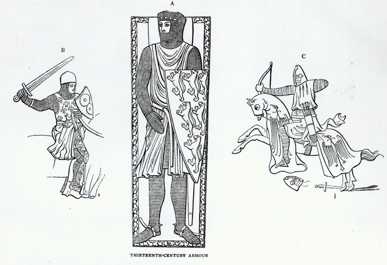 Armure du XIIIe siècle - English School