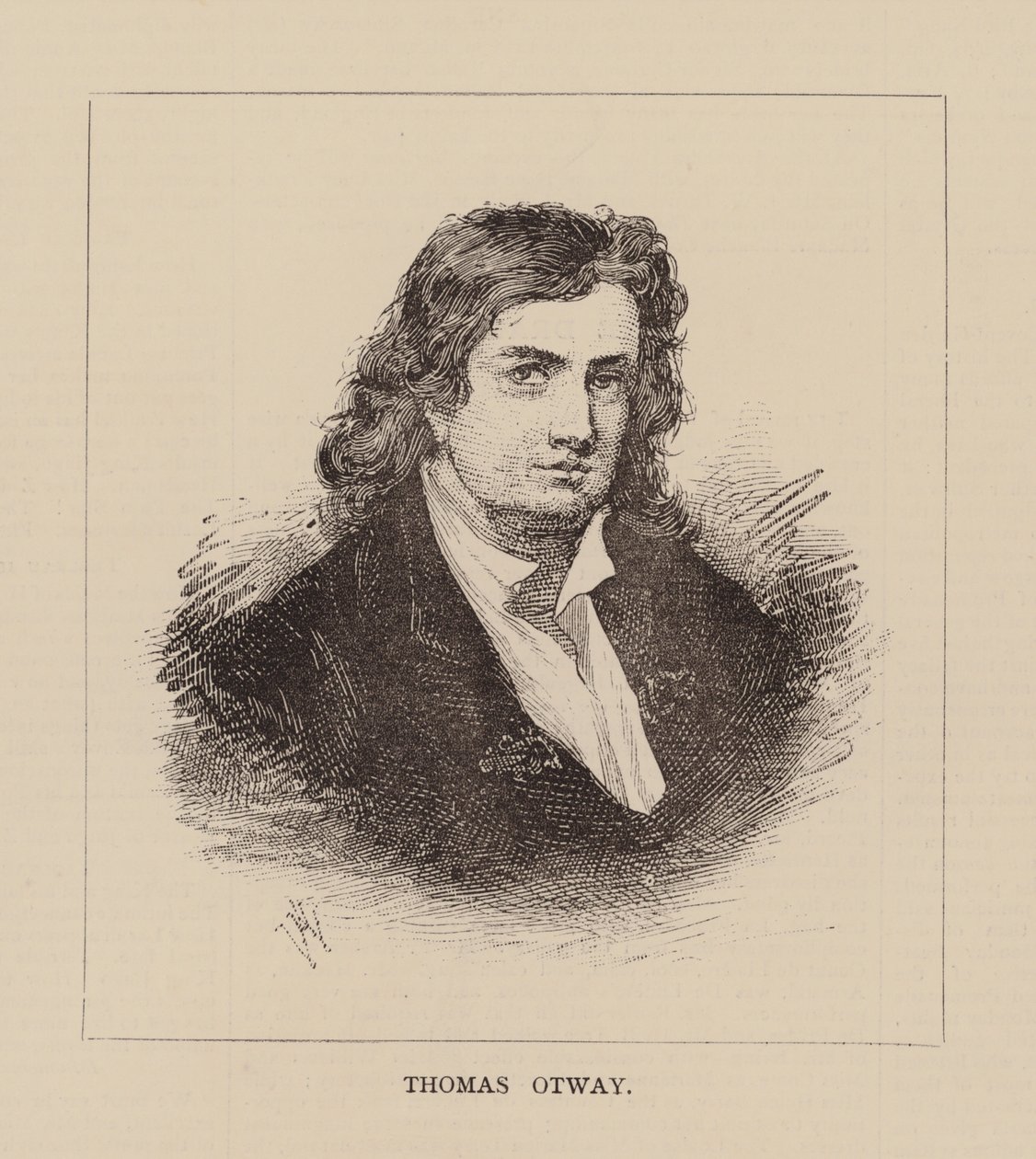 Thomas Otway (gravure) - English School
