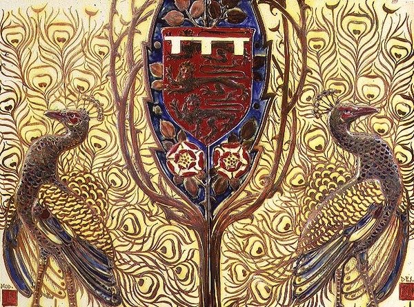 Carreau, Pilkington Royal Lancastrian Pottery, fondée en 1892 - English School