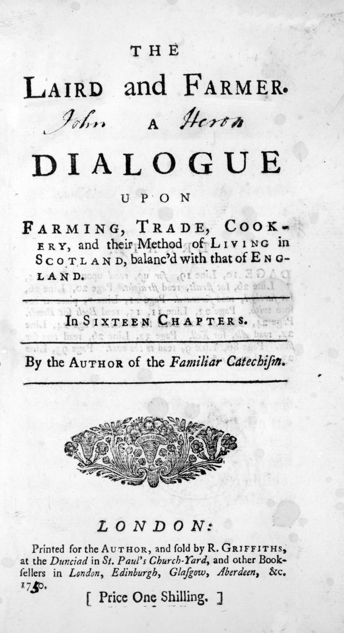 Page de titre de Le Laird et le Fermier par l