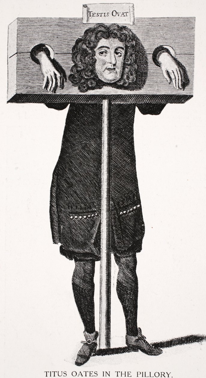 Titus Oates au pilori - English School