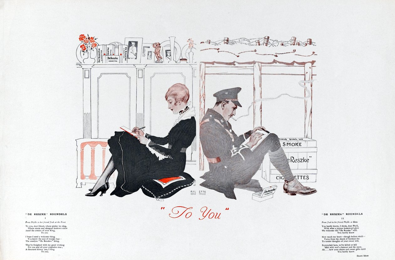 Pour toi, 1915 - English School