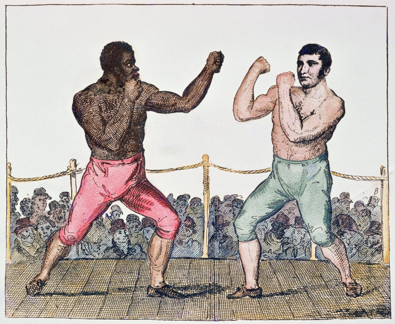 Tom Molineaux contre Tom Cribb, 28 septembre - English School