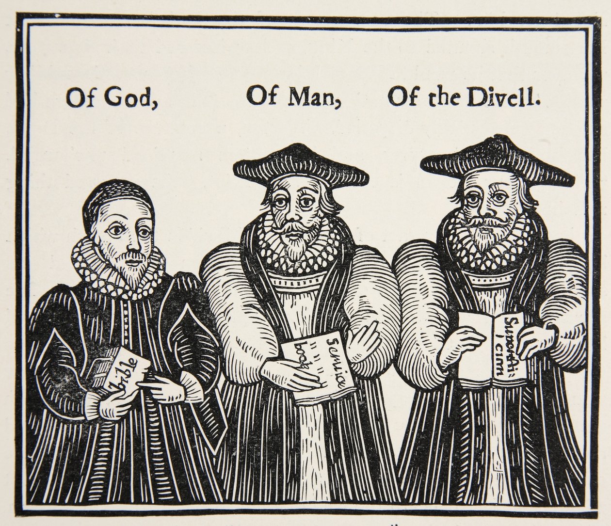 Triple épiscopat, satire du Parti puritain de Laud et des évêques de la Cour, d