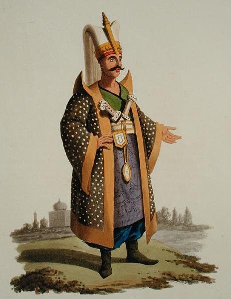 Guerrier turc, de 