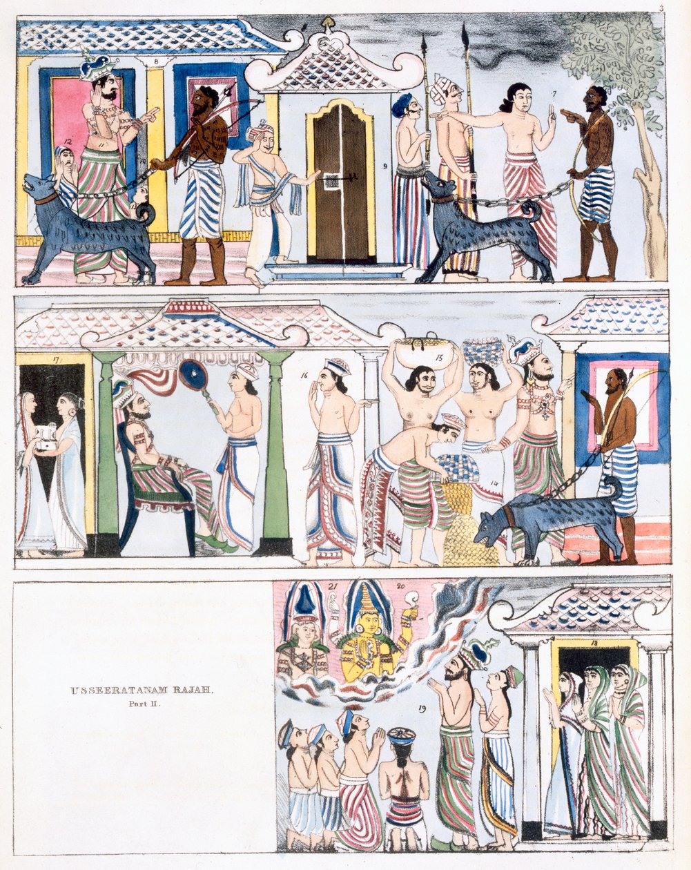 Usseeratanam Rajah, Partie I, de L