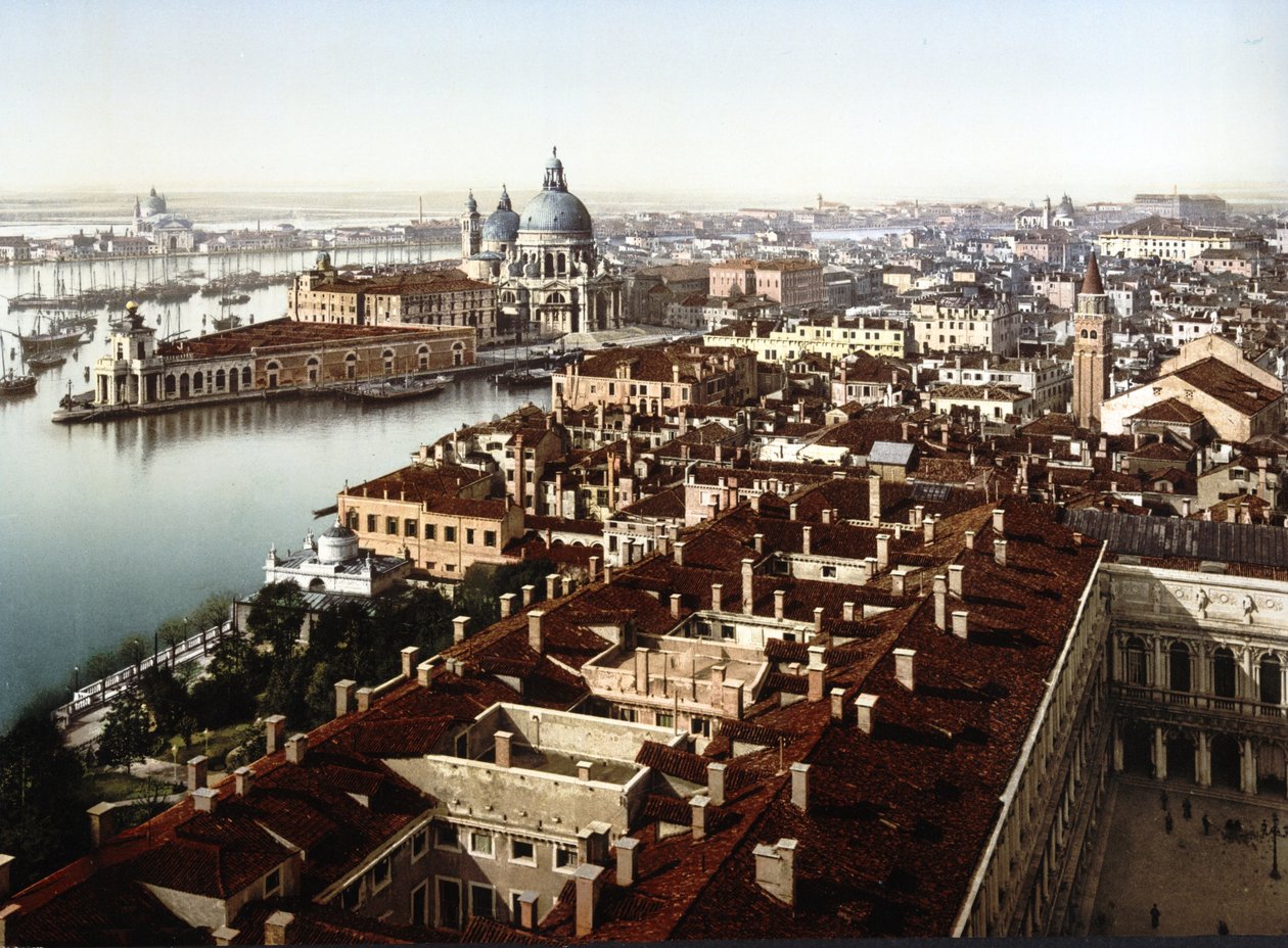 Veduta dal Campanile, Venise - English School