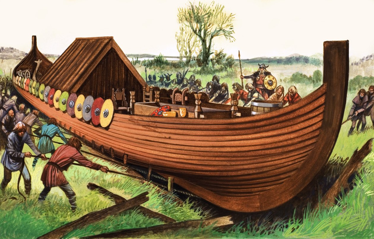 Viking Long-Ship - English School