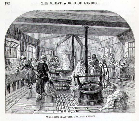 Lavoir à la prison de Brixton, extrait de 