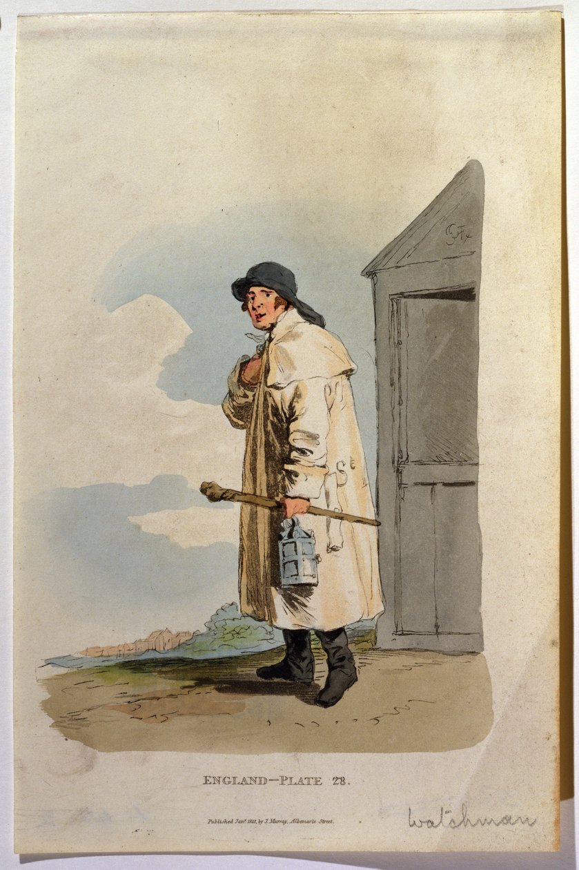 Veilleur de nuit, 1813 - English School