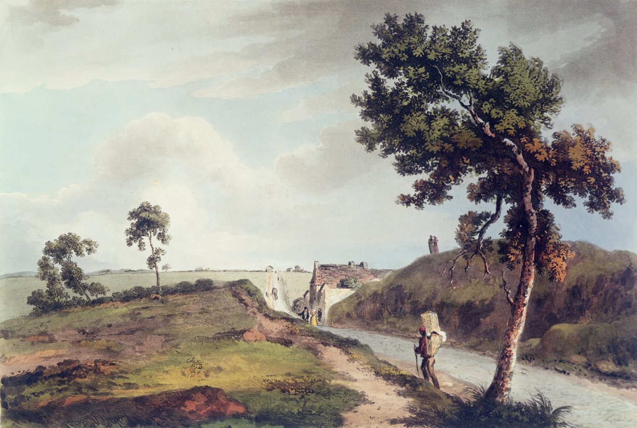 Waterloo, gravé par C. Turner, 1816 - English School